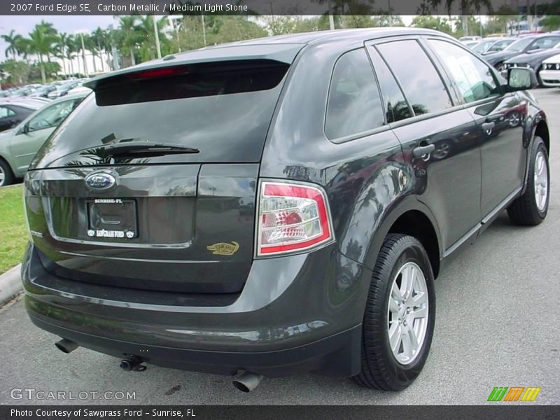 Carbon Metallic / Medium Light Stone 2007 Ford Edge SE