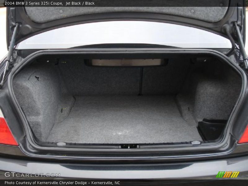 Jet Black / Black 2004 BMW 3 Series 325i Coupe