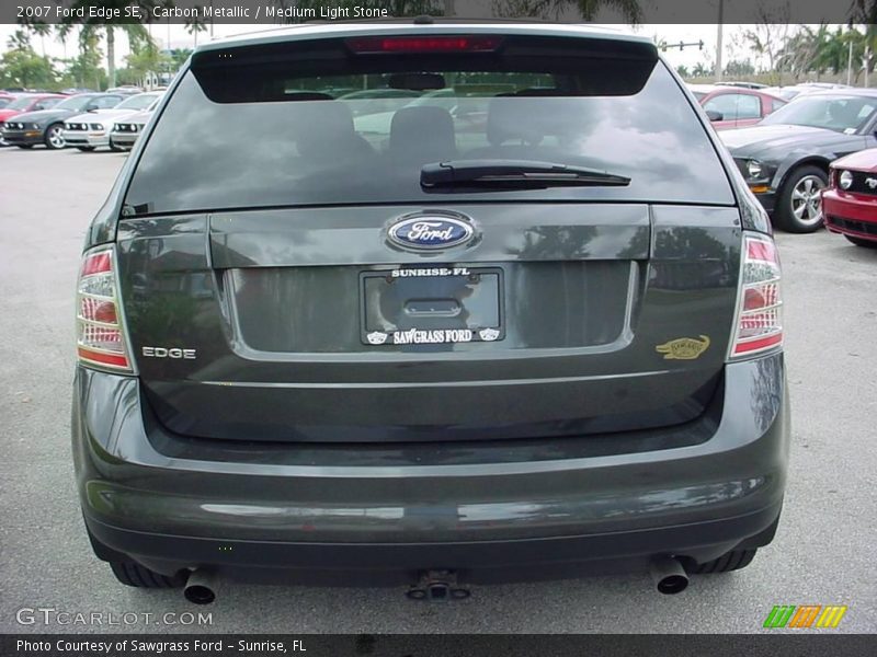 Carbon Metallic / Medium Light Stone 2007 Ford Edge SE