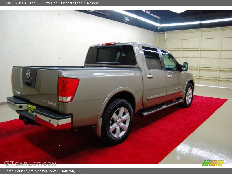 Desert Stone / Almond 2008 Nissan Titan LE Crew Cab