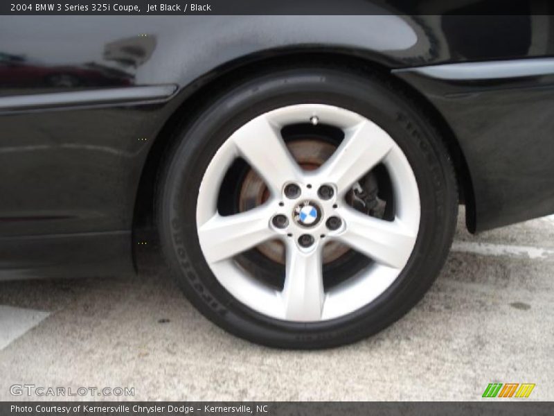 Jet Black / Black 2004 BMW 3 Series 325i Coupe
