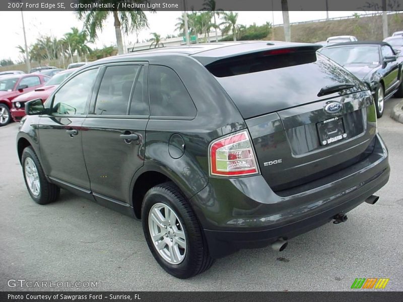 Carbon Metallic / Medium Light Stone 2007 Ford Edge SE