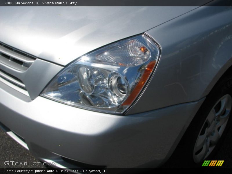 Silver Metallic / Gray 2008 Kia Sedona LX