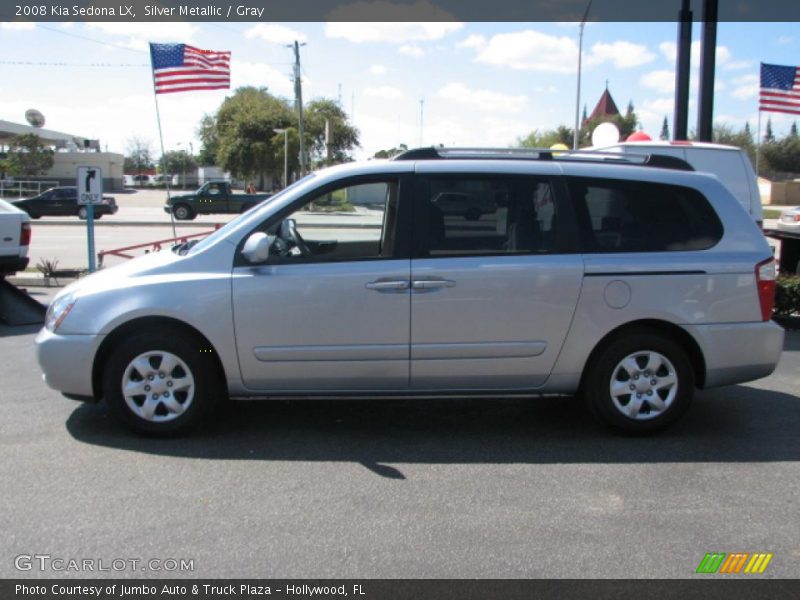 Silver Metallic / Gray 2008 Kia Sedona LX