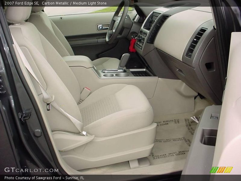 Carbon Metallic / Medium Light Stone 2007 Ford Edge SE