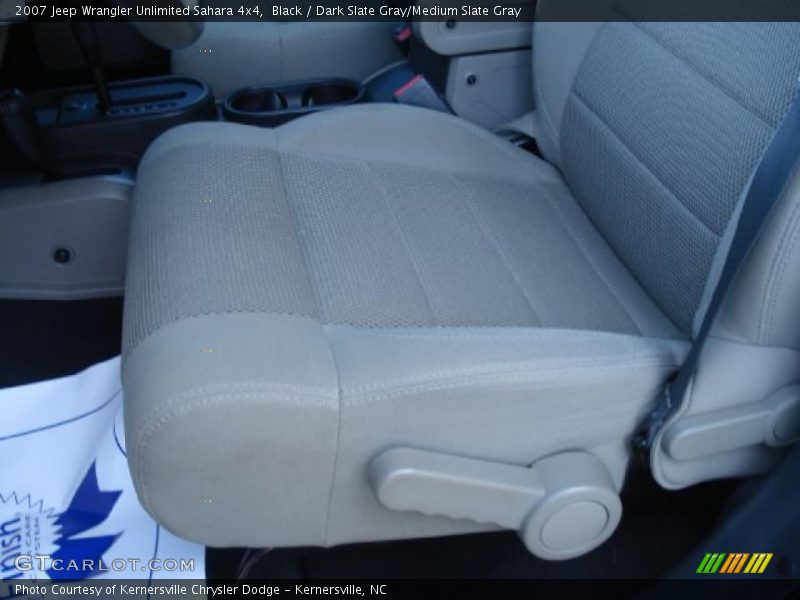 Black / Dark Slate Gray/Medium Slate Gray 2007 Jeep Wrangler Unlimited Sahara 4x4