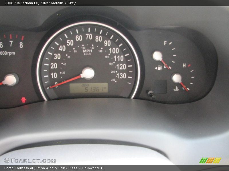 Silver Metallic / Gray 2008 Kia Sedona LX