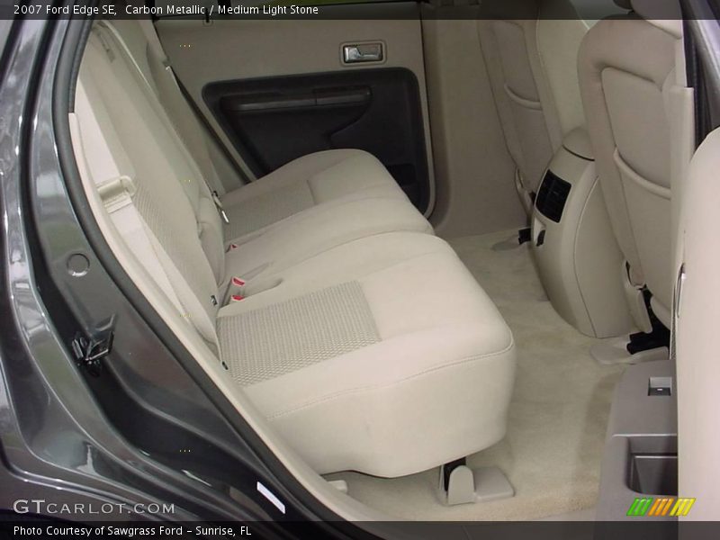 Carbon Metallic / Medium Light Stone 2007 Ford Edge SE