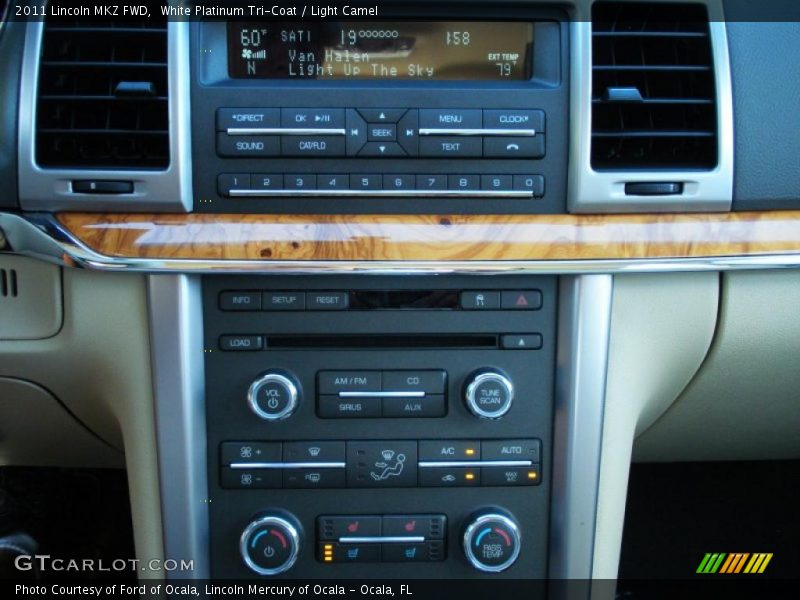 White Platinum Tri-Coat / Light Camel 2011 Lincoln MKZ FWD