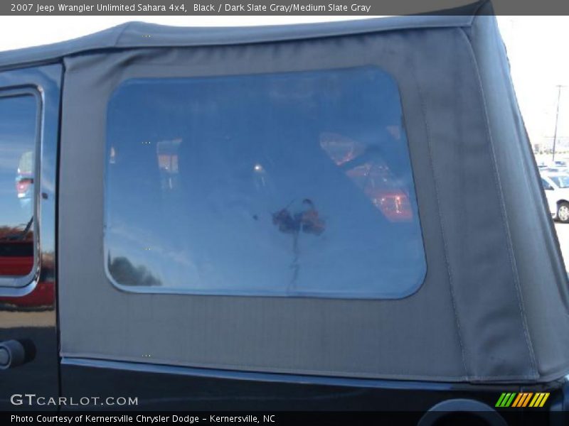 Black / Dark Slate Gray/Medium Slate Gray 2007 Jeep Wrangler Unlimited Sahara 4x4