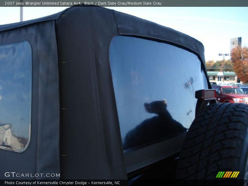 Black / Dark Slate Gray/Medium Slate Gray 2007 Jeep Wrangler Unlimited Sahara 4x4