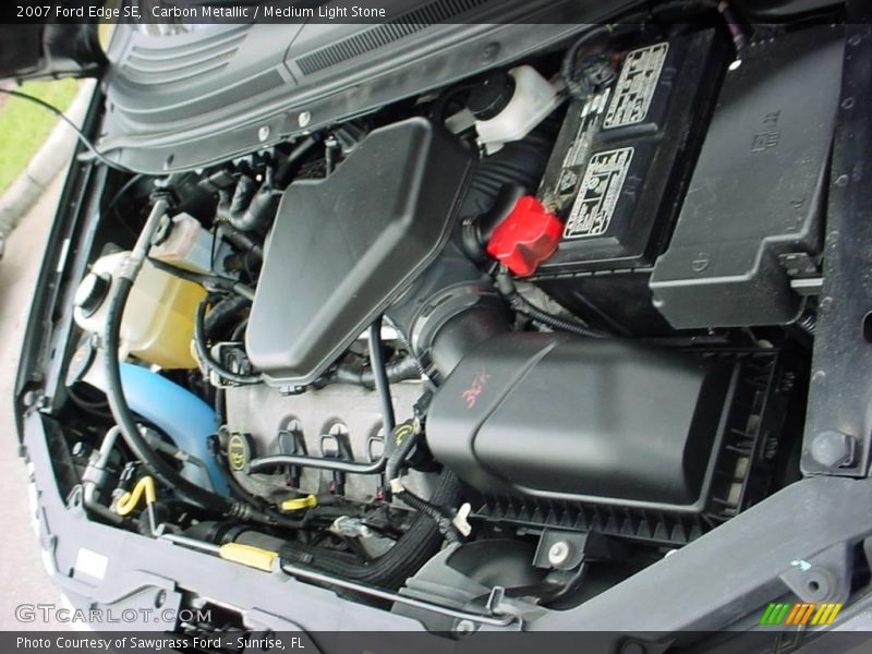 Carbon Metallic / Medium Light Stone 2007 Ford Edge SE
