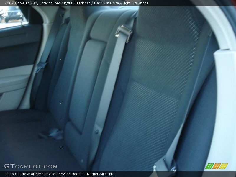 Inferno Red Crystal Pearlcoat / Dark Slate Gray/Light Graystone 2007 Chrysler 300