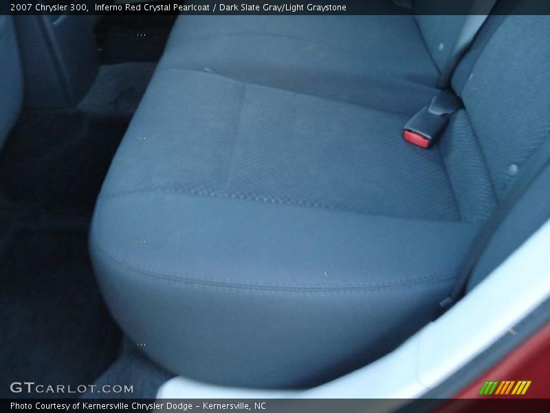 Inferno Red Crystal Pearlcoat / Dark Slate Gray/Light Graystone 2007 Chrysler 300