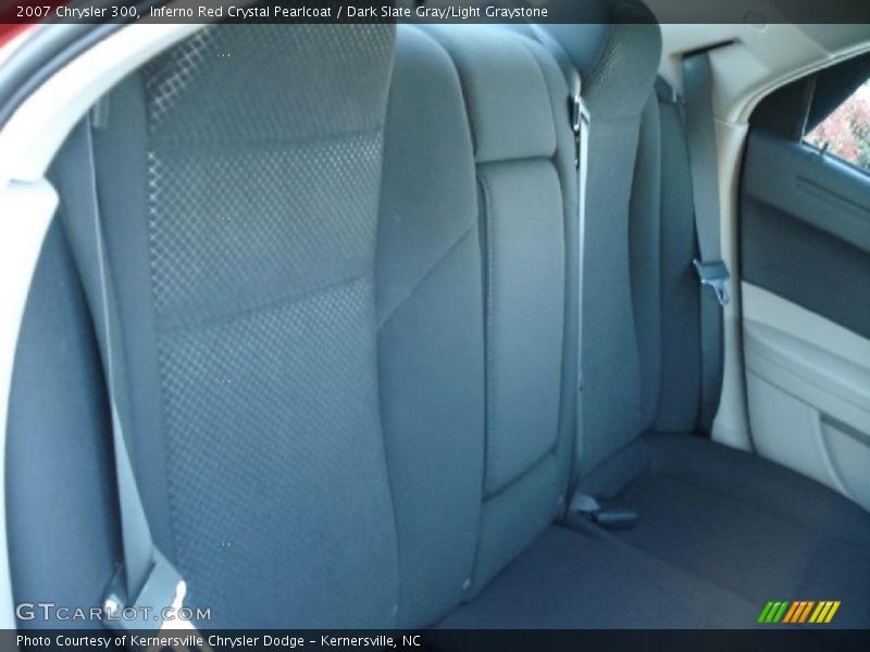 Inferno Red Crystal Pearlcoat / Dark Slate Gray/Light Graystone 2007 Chrysler 300