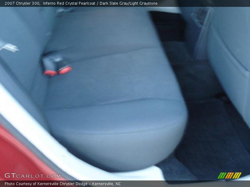 Inferno Red Crystal Pearlcoat / Dark Slate Gray/Light Graystone 2007 Chrysler 300