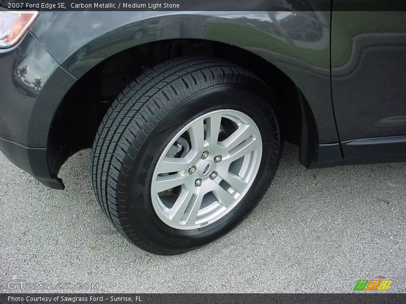 Carbon Metallic / Medium Light Stone 2007 Ford Edge SE