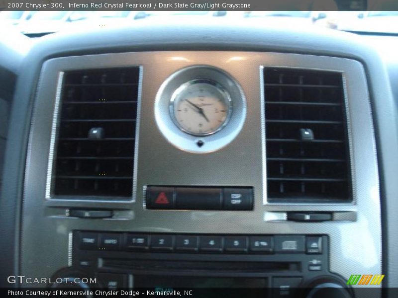 Inferno Red Crystal Pearlcoat / Dark Slate Gray/Light Graystone 2007 Chrysler 300