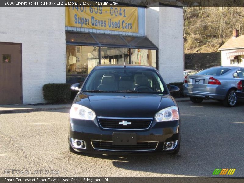 Black / Titanium Gray 2006 Chevrolet Malibu Maxx LTZ Wagon
