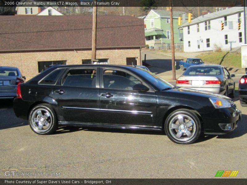 Black / Titanium Gray 2006 Chevrolet Malibu Maxx LTZ Wagon