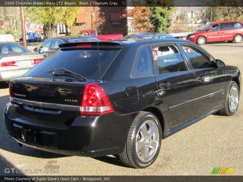 Black / Titanium Gray 2006 Chevrolet Malibu Maxx LTZ Wagon