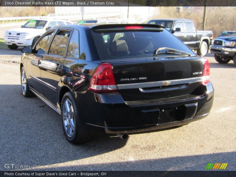 Black / Titanium Gray 2006 Chevrolet Malibu Maxx LTZ Wagon