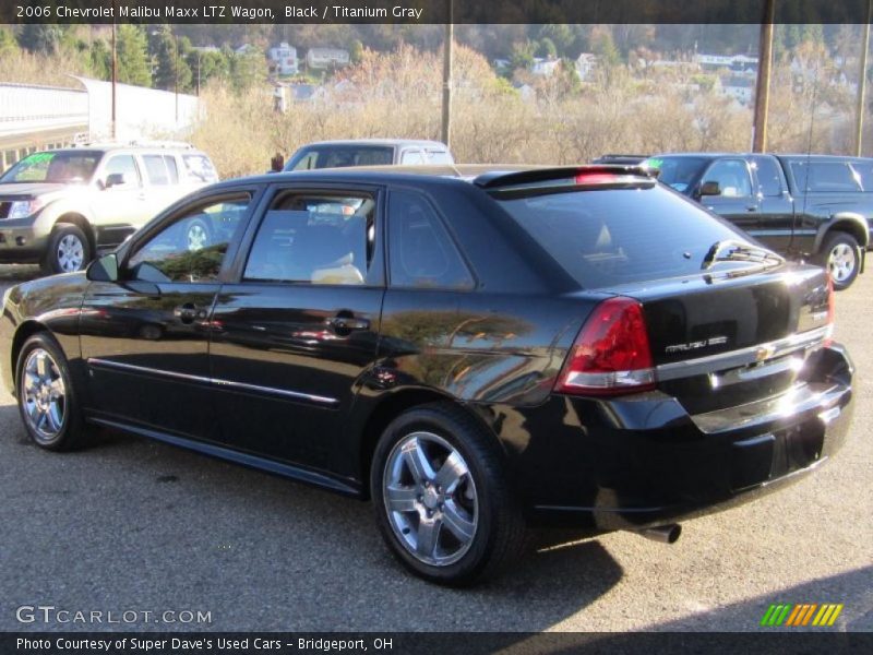 Black / Titanium Gray 2006 Chevrolet Malibu Maxx LTZ Wagon