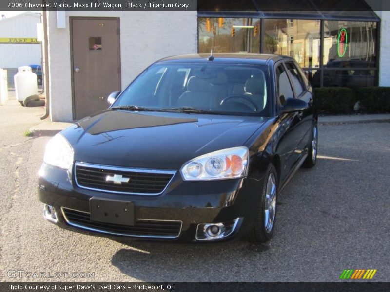 Black / Titanium Gray 2006 Chevrolet Malibu Maxx LTZ Wagon