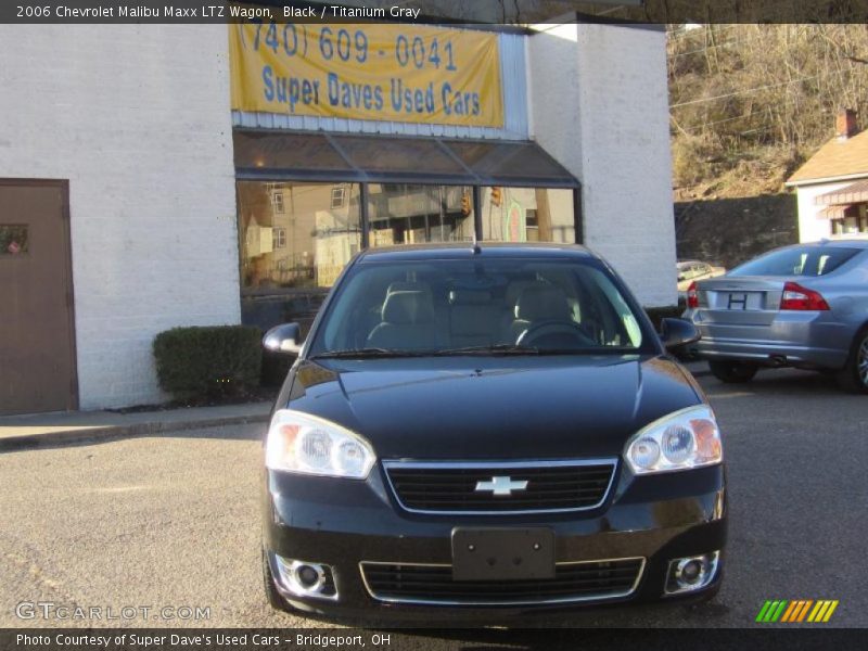 Black / Titanium Gray 2006 Chevrolet Malibu Maxx LTZ Wagon