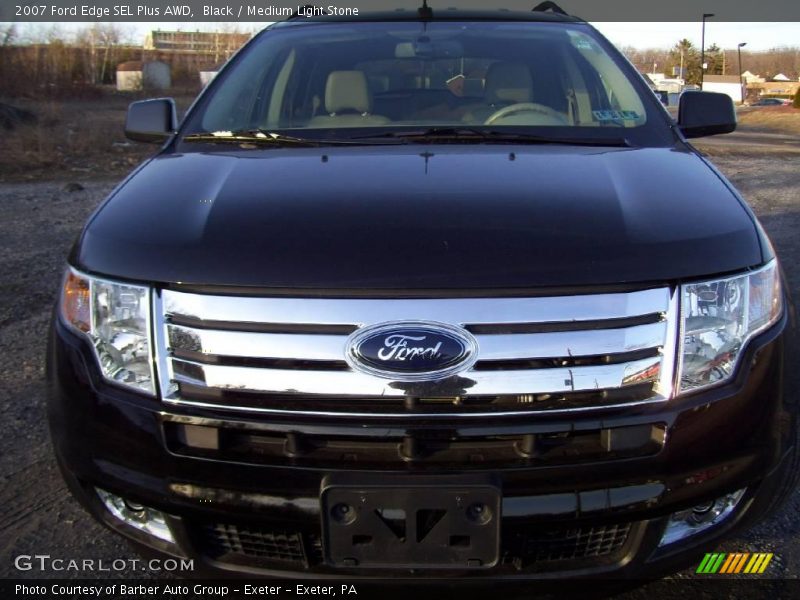 Black / Medium Light Stone 2007 Ford Edge SEL Plus AWD