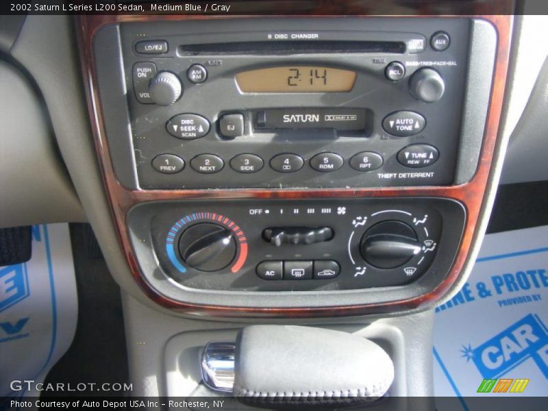 Medium Blue / Gray 2002 Saturn L Series L200 Sedan