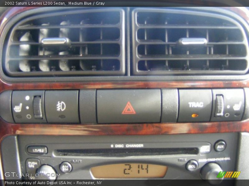 Medium Blue / Gray 2002 Saturn L Series L200 Sedan