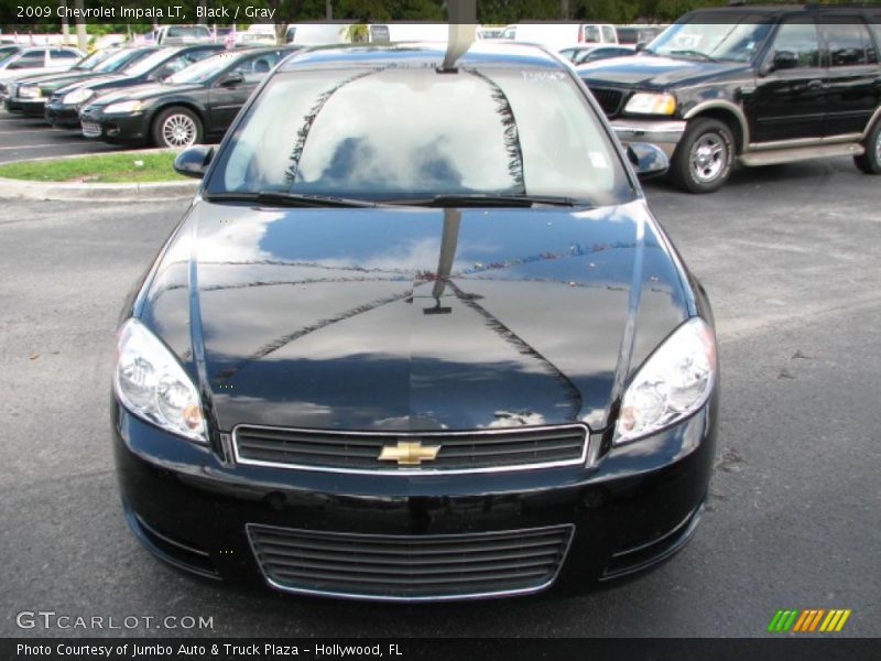 Black / Gray 2009 Chevrolet Impala LT
