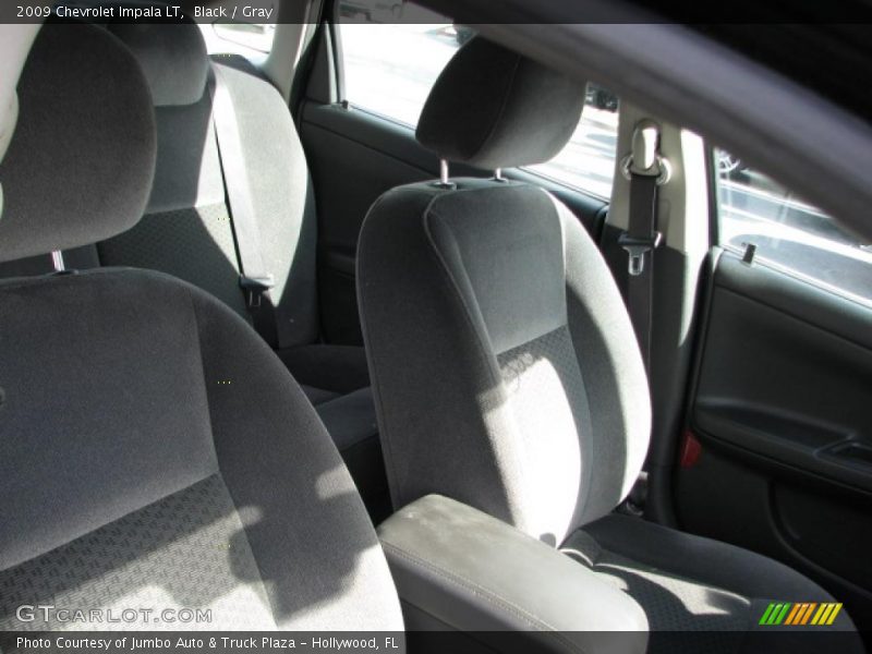 Black / Gray 2009 Chevrolet Impala LT