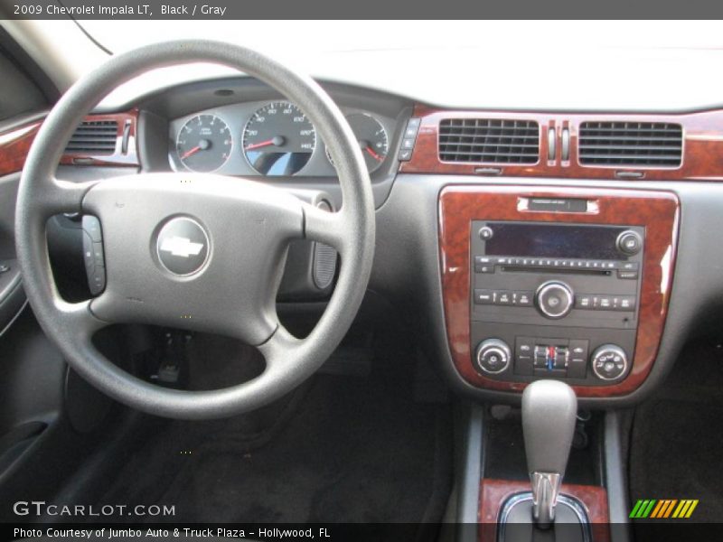 Black / Gray 2009 Chevrolet Impala LT