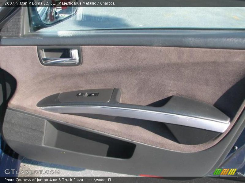 Majestic Blue Metallic / Charcoal 2007 Nissan Maxima 3.5 SE