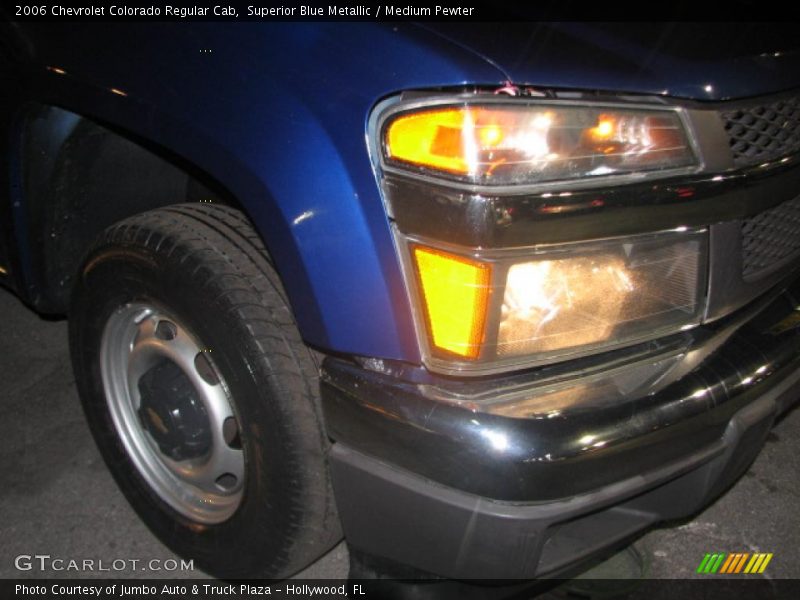 Superior Blue Metallic / Medium Pewter 2006 Chevrolet Colorado Regular Cab