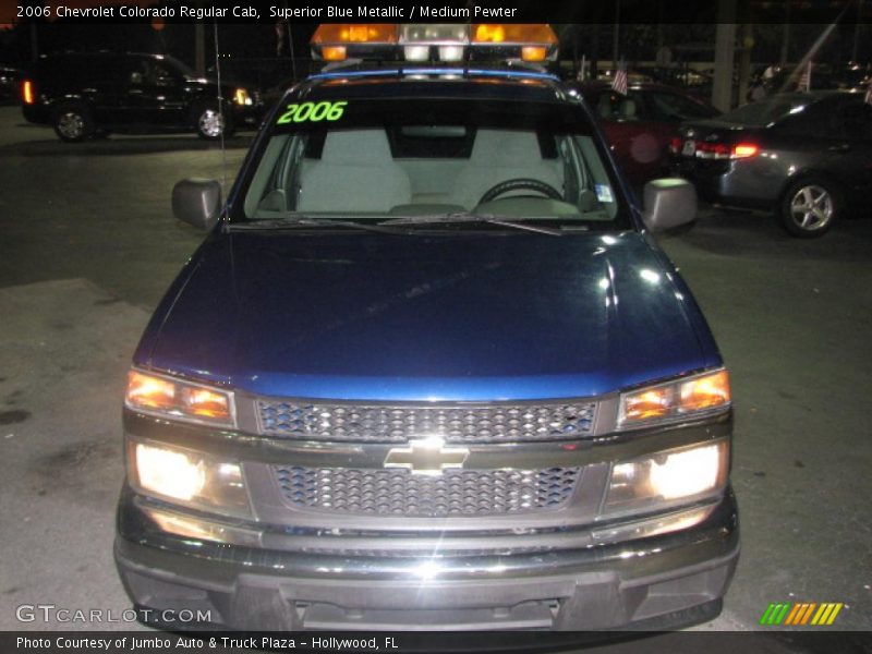 Superior Blue Metallic / Medium Pewter 2006 Chevrolet Colorado Regular Cab