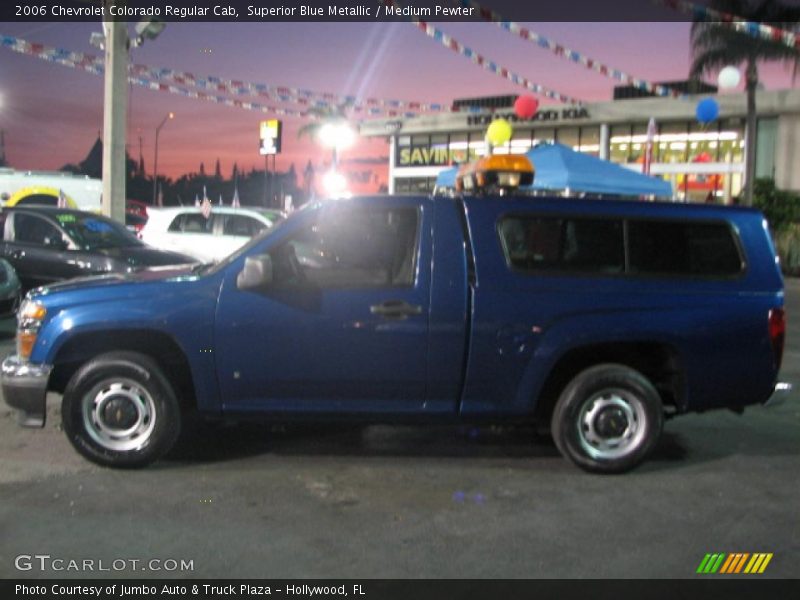 Superior Blue Metallic / Medium Pewter 2006 Chevrolet Colorado Regular Cab