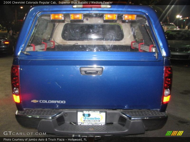 Superior Blue Metallic / Medium Pewter 2006 Chevrolet Colorado Regular Cab