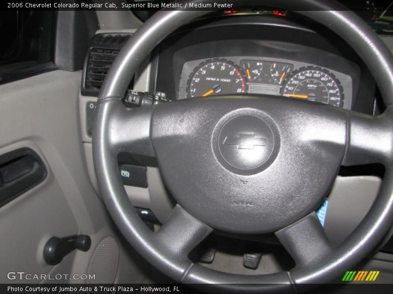 Superior Blue Metallic / Medium Pewter 2006 Chevrolet Colorado Regular Cab