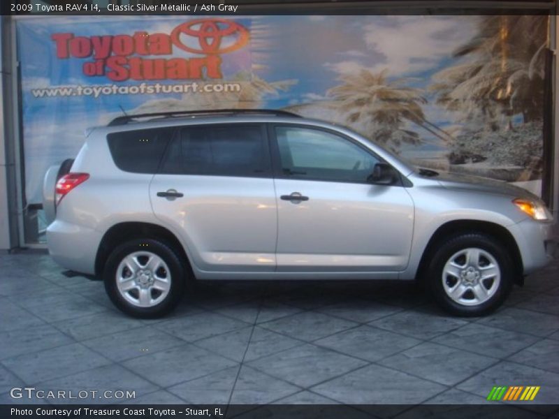 Classic Silver Metallic / Ash Gray 2009 Toyota RAV4 I4