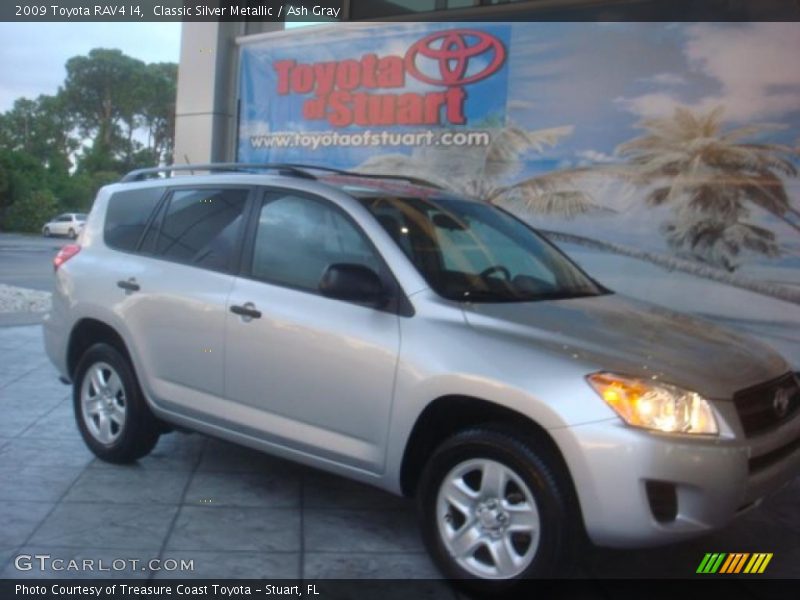 Classic Silver Metallic / Ash Gray 2009 Toyota RAV4 I4
