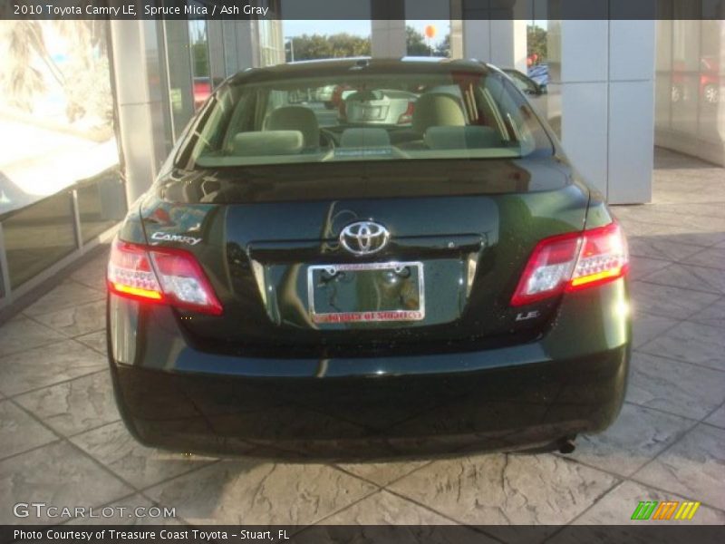 Spruce Mica / Ash Gray 2010 Toyota Camry LE