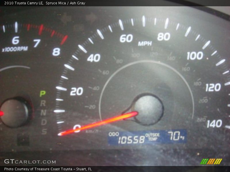 Spruce Mica / Ash Gray 2010 Toyota Camry LE