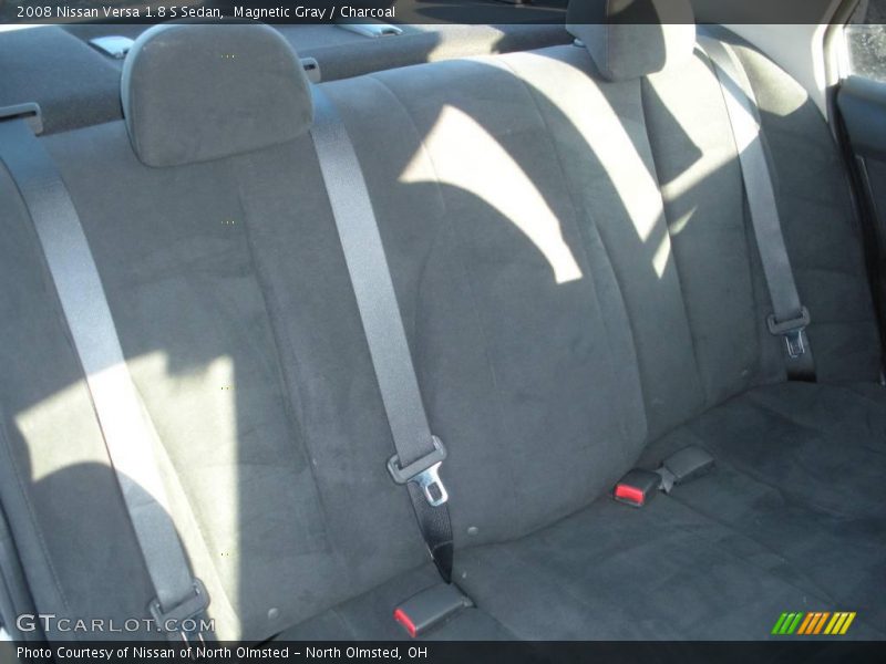 Magnetic Gray / Charcoal 2008 Nissan Versa 1.8 S Sedan