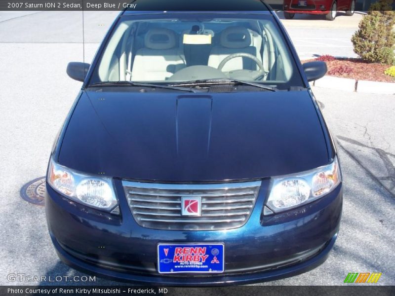 Deep Blue / Gray 2007 Saturn ION 2 Sedan