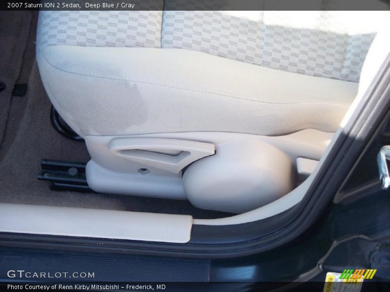 Deep Blue / Gray 2007 Saturn ION 2 Sedan