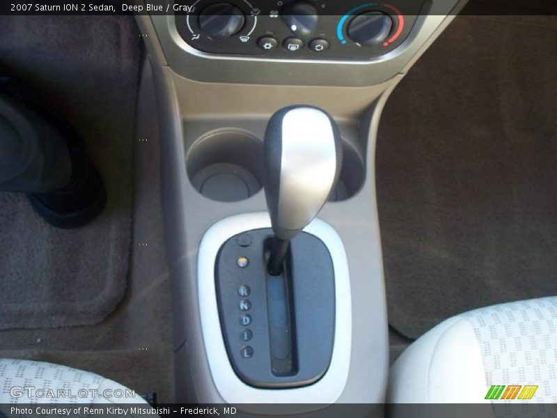 Deep Blue / Gray 2007 Saturn ION 2 Sedan