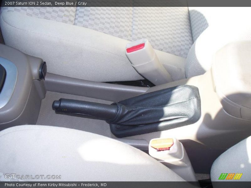 Deep Blue / Gray 2007 Saturn ION 2 Sedan